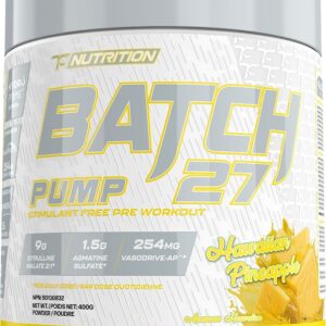 TC Nutrition Batch 27 Stim Free Pre Workout