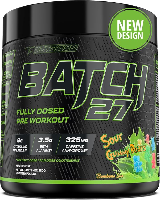 TC Nutrition Batch 27 Pre Workout - Image 2
