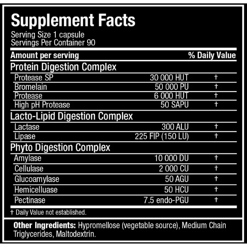 Allmax Digestive Enzymes - Image 2