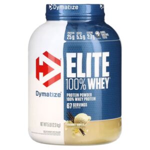 Dymatize Elite Whey 4.4lbs Vanilla