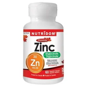 Nutridom Zinc Bisglycinate 60 Caps