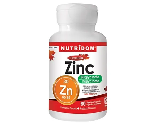 Nutridom Zinc Bisglycinate 60 Caps