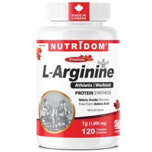 Nutridom Larginine 120 CAPS 1000MG